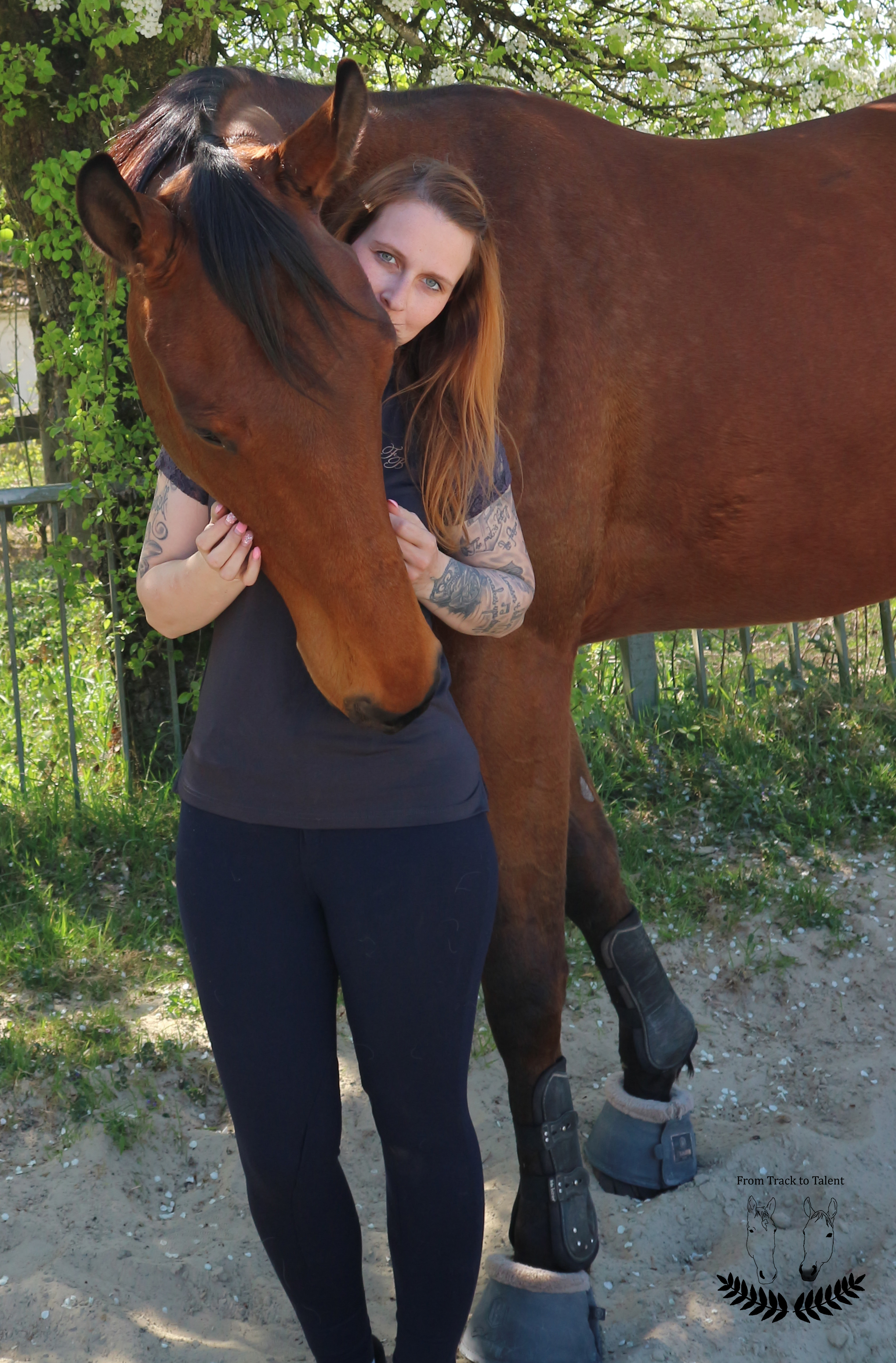 Franzi im Stallteam